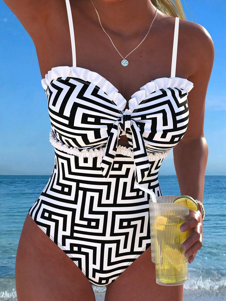 Jednodelni Kostim za Plažu i Bazen Party