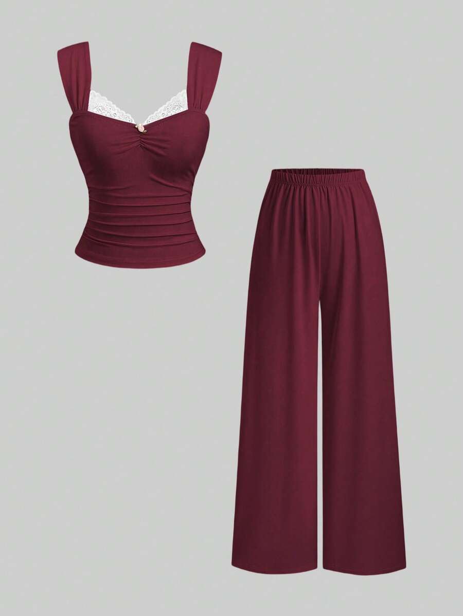 Slatki set pantalone + majica