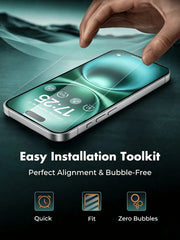 3 komada kaljene folije za pun ekran visoke rezolucije, kompatibilno sa Samsung A15 A54 5G A31 A22 4G S24, kompatibilno sa iPhone 17 17Pro 17ProMax 16 16Pro 16ProMax