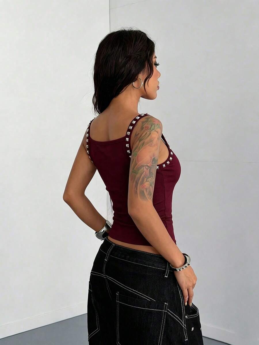 Streetwear Crni Top  Uski Kroj