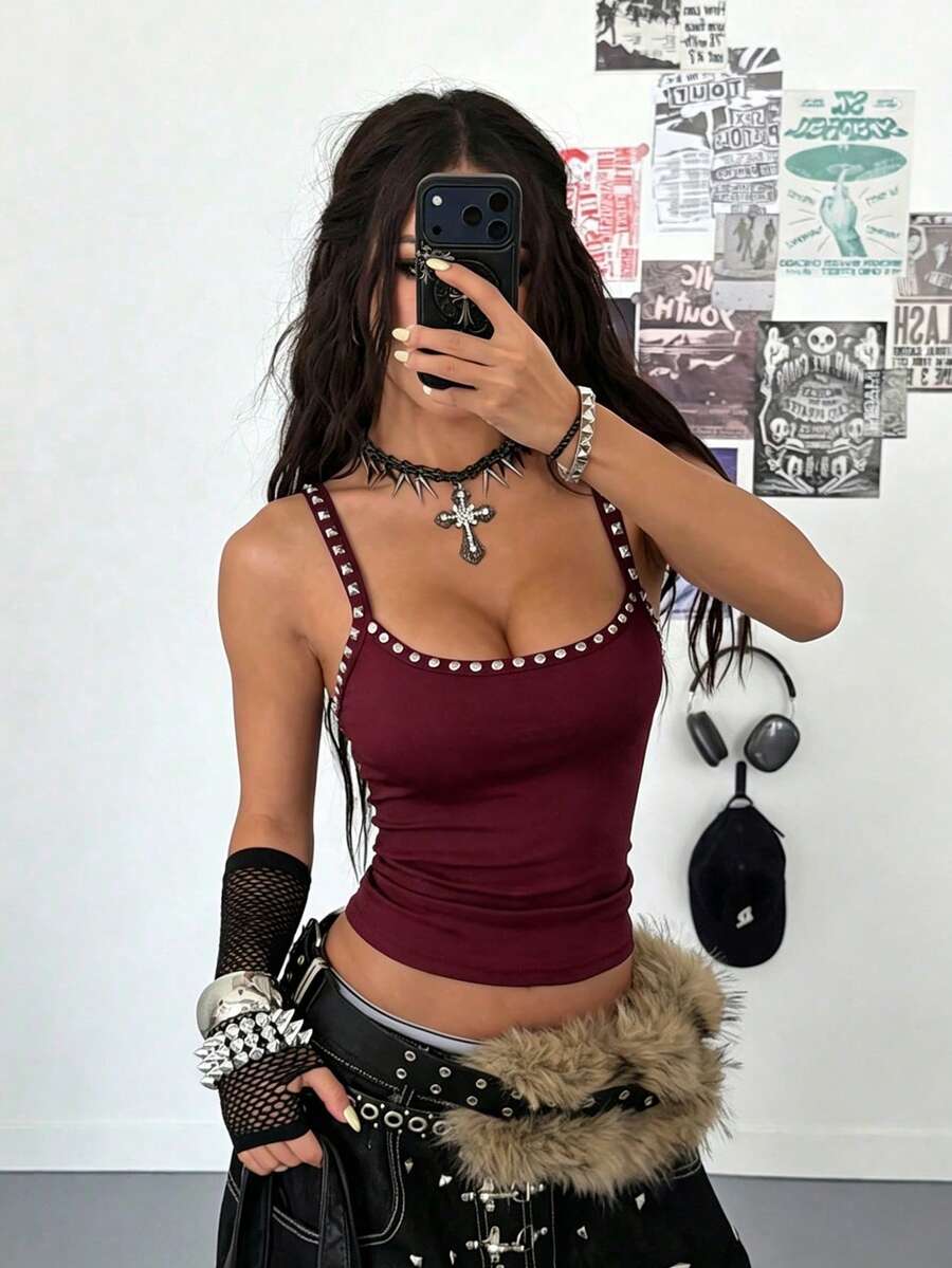Streetwear Crni Top  Uski Kroj