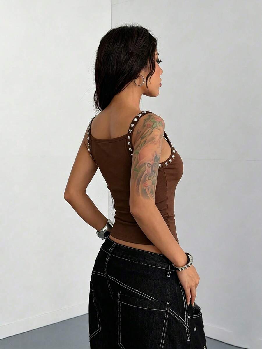 Streetwear Crni Top  Uski Kroj