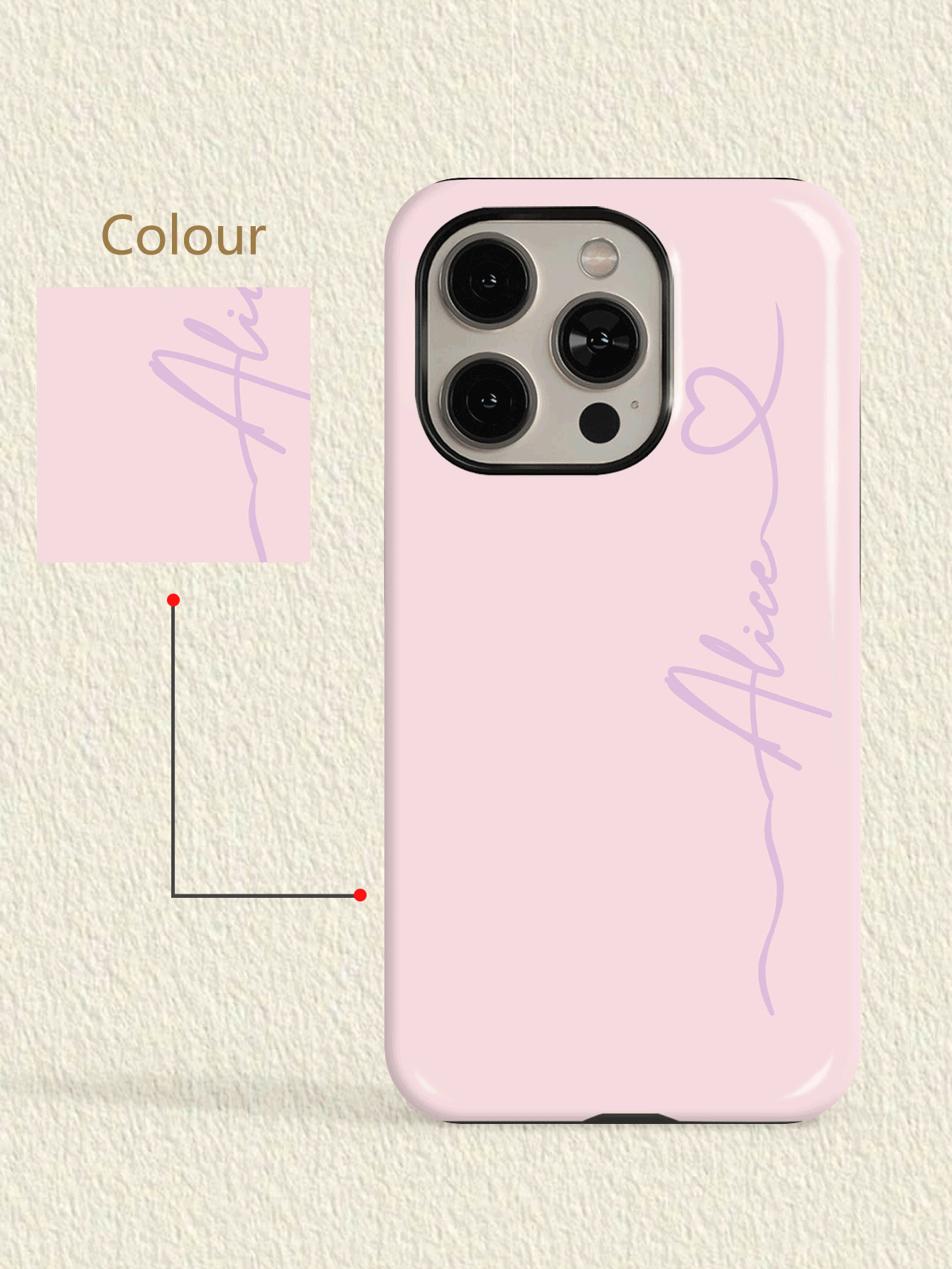 Personalizovana futrola za telefon sa ogledalom, otporna na padove