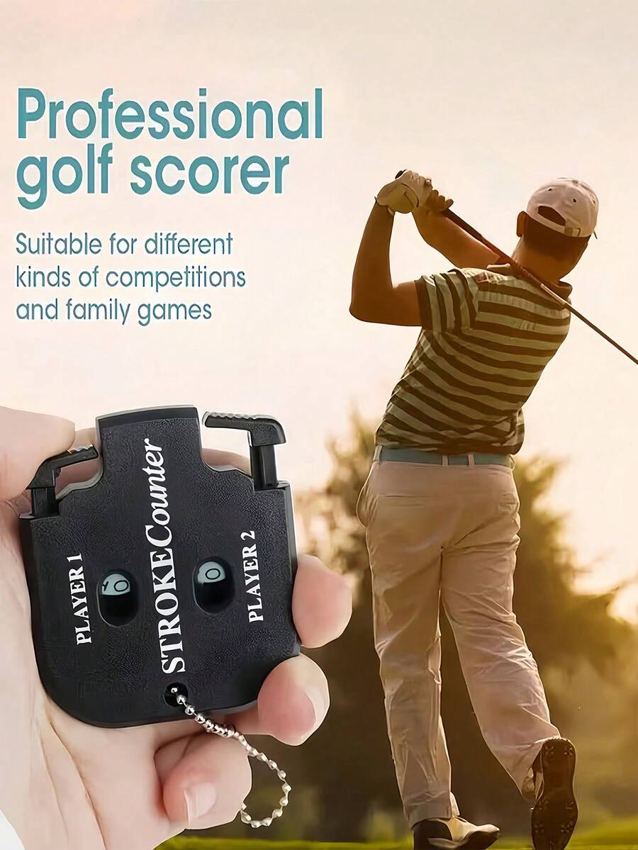 Prenosivi brojač udaraca za golf sa lancem