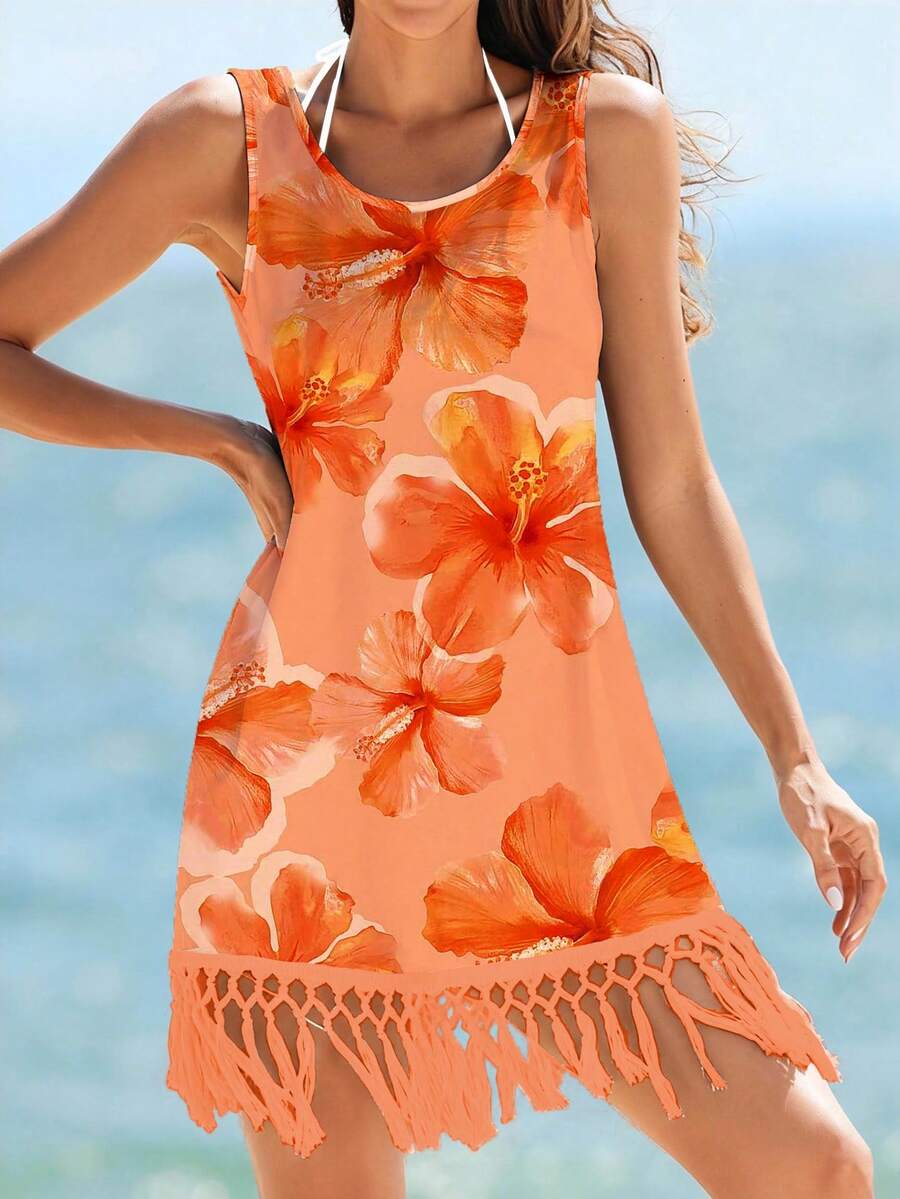 Ženska Haljina Bez Rukava  za plažu