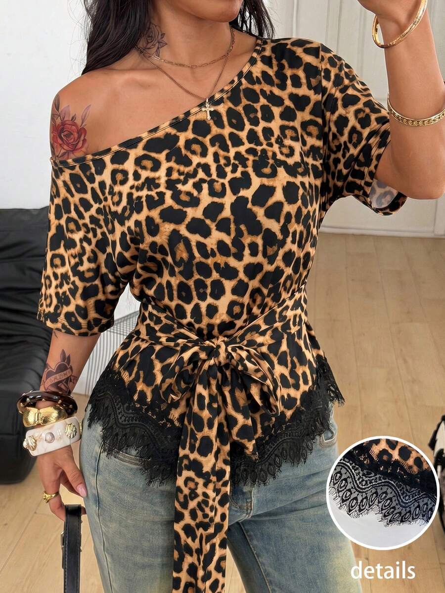 Slim Fit Asimetrična Bluza