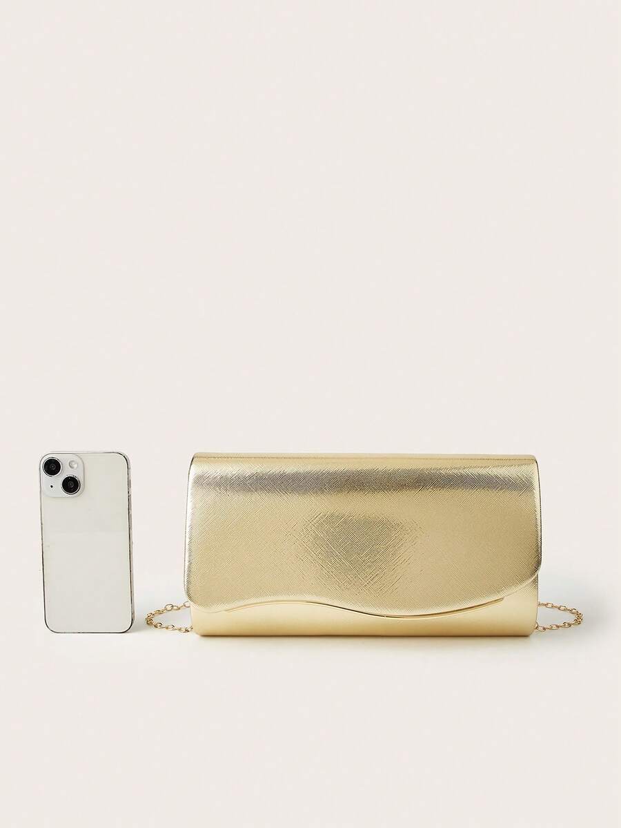 Luksuzna elegantna ženska clutch torba jednobojna