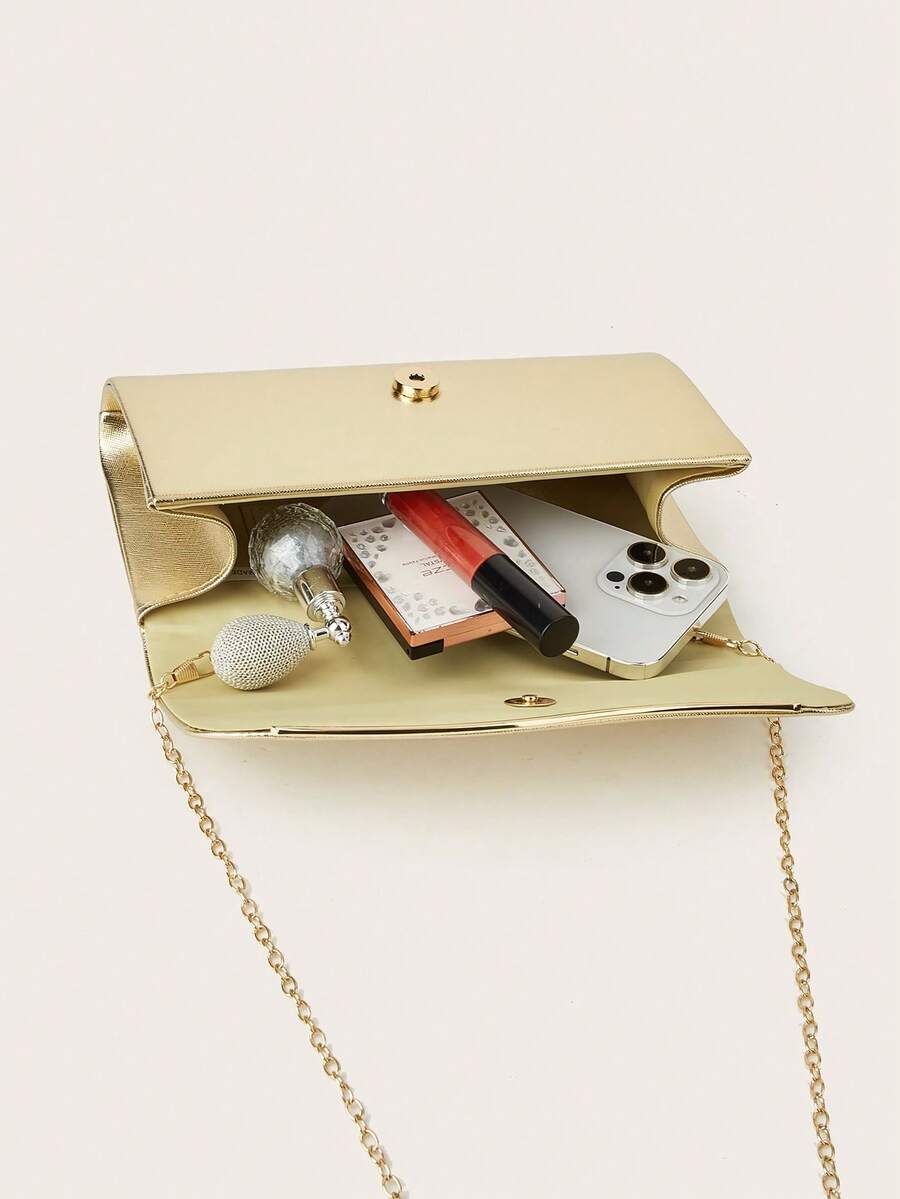Luksuzna elegantna ženska clutch torba jednobojna