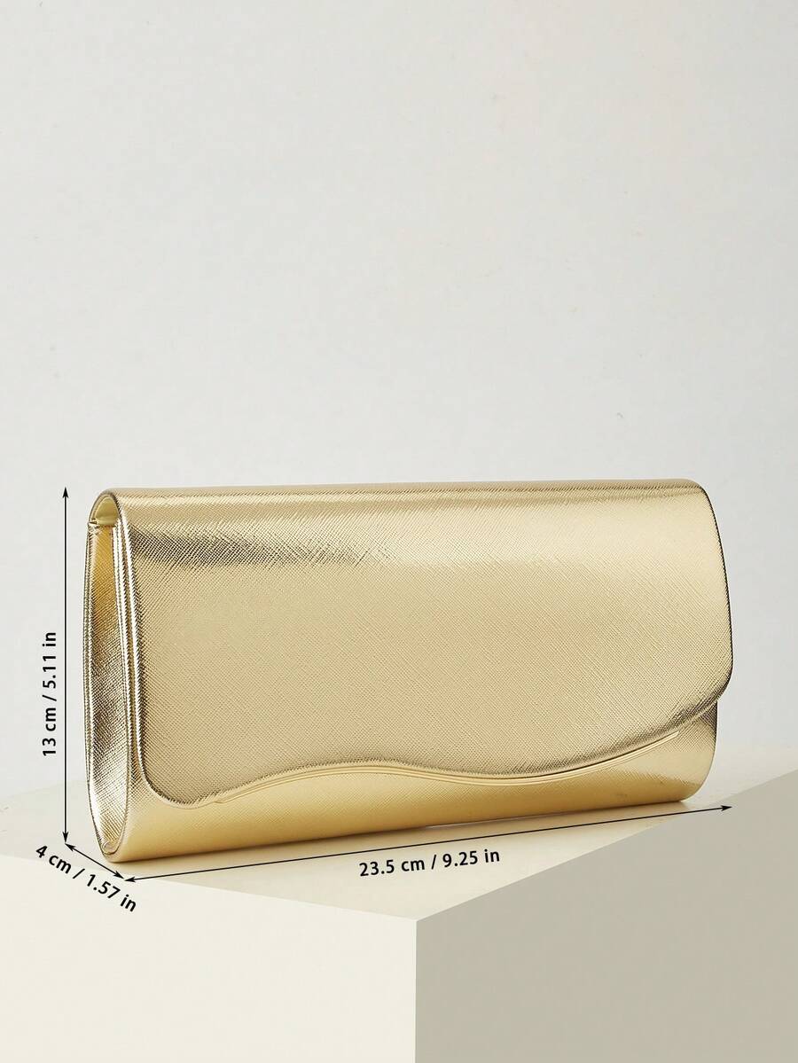 Luksuzna elegantna ženska clutch torba jednobojna