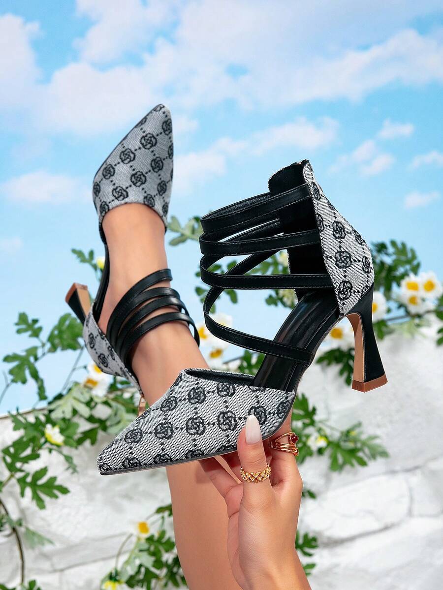 Ženske cipele  sa kaišem oko gležnja,  elegantne