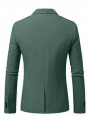 Muški letnji smart casual blejzer, regular fit, dugih rukava
