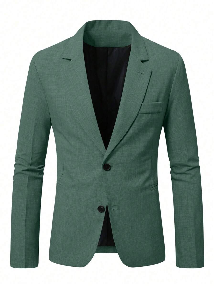 Muški letnji smart casual blejzer, regular fit, dugih rukava