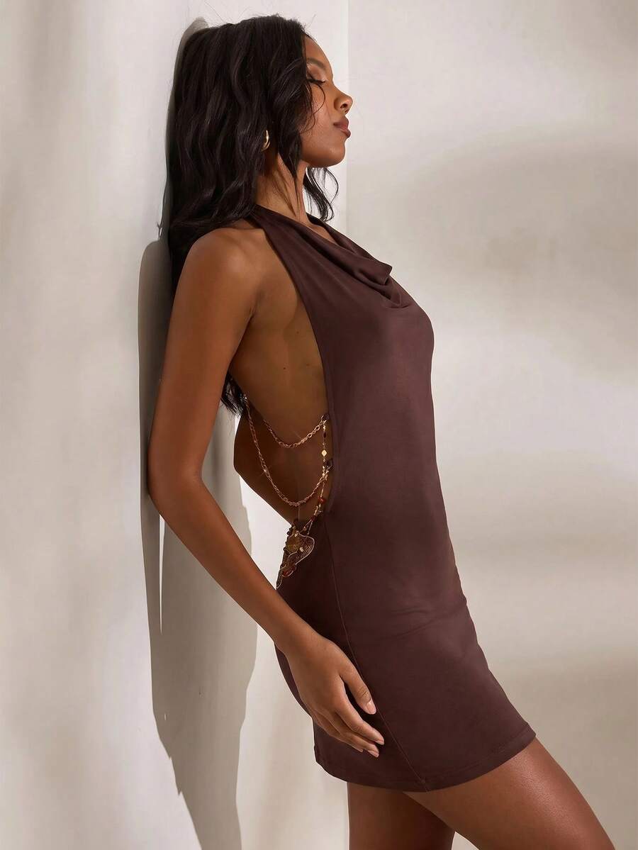 Halter Mini Haljina