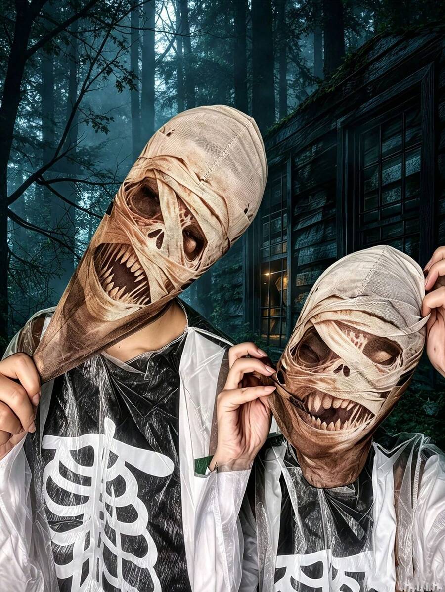 Strašne maske za Noć veštica, 3D štampana maska mumije