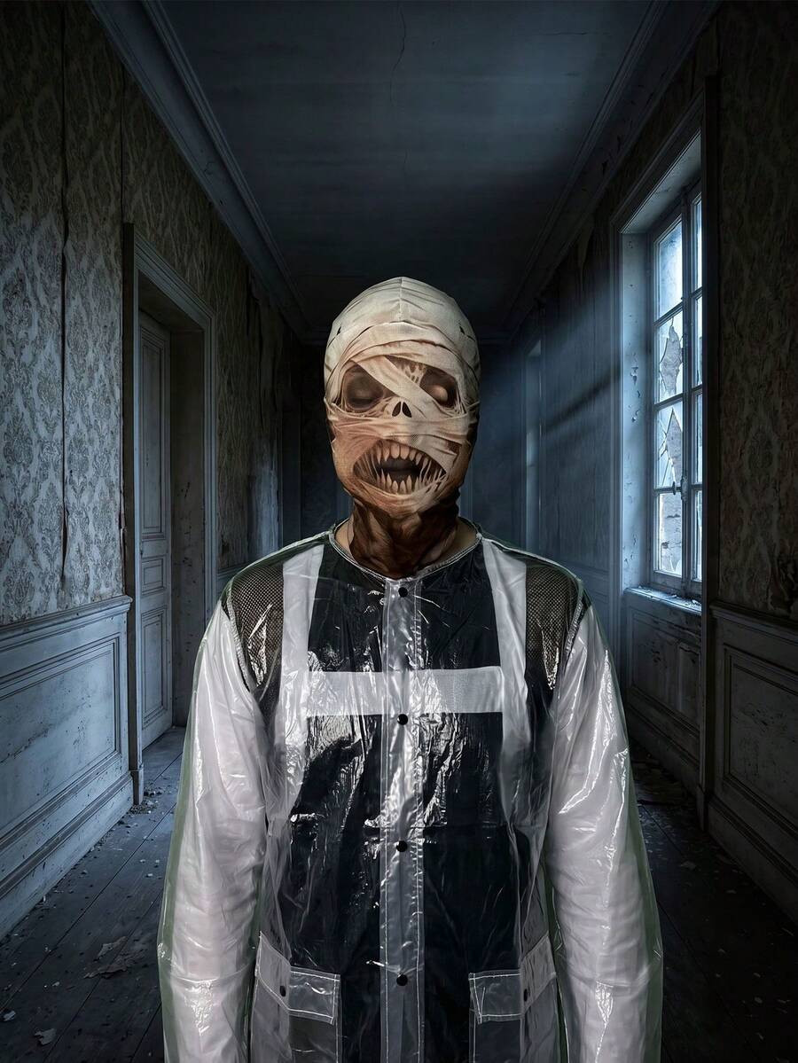Strašne maske za Noć veštica, 3D štampana maska mumije