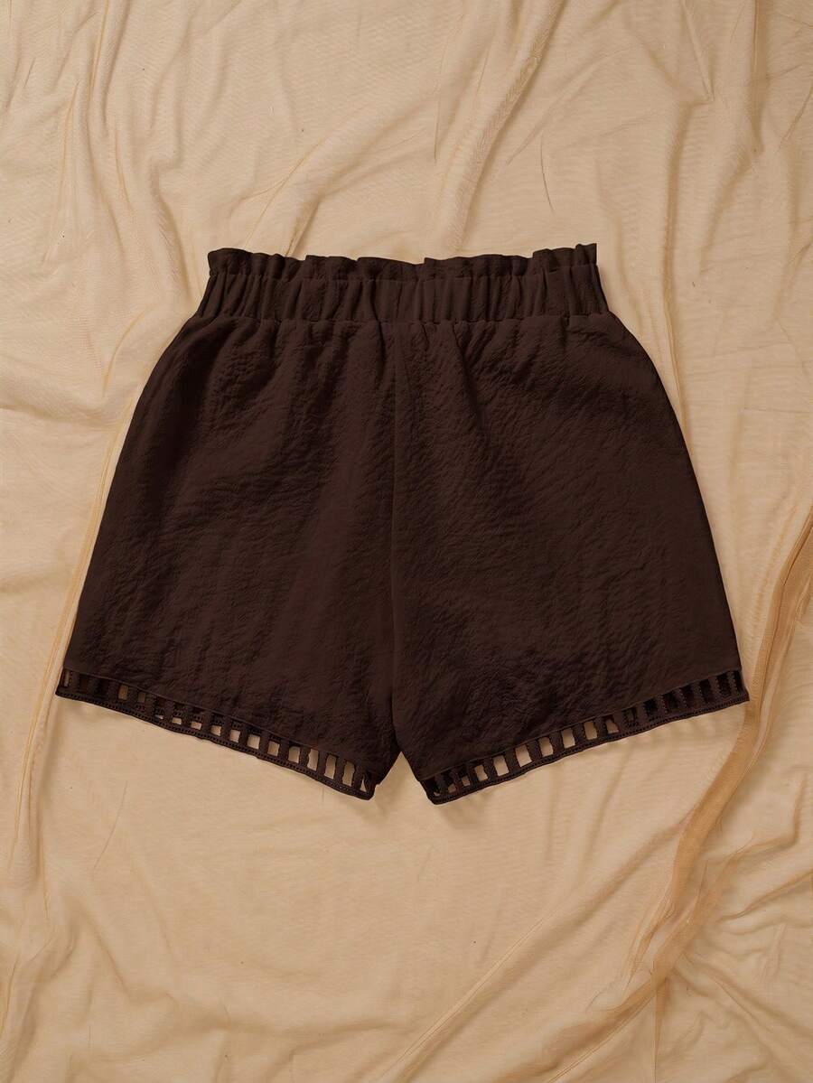 Ženski Casual Solid Šorts sa Pojasom