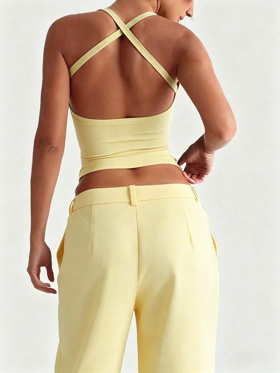 Ženska Ležerna Udobna Majica i Pantalone 2 dela set