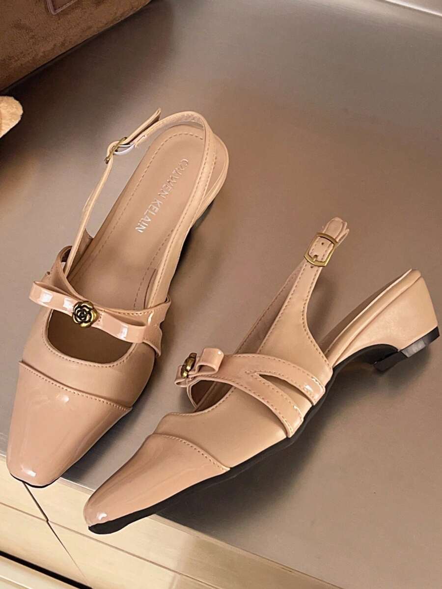 Elegantne Mary Jane cipele sa kvadratnim vrhom