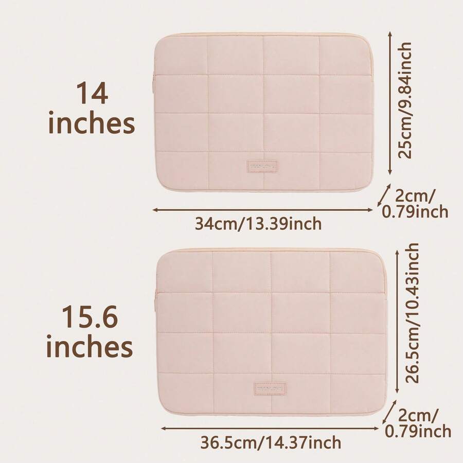 Moderna pufnasta tašna za laptop sa štepom