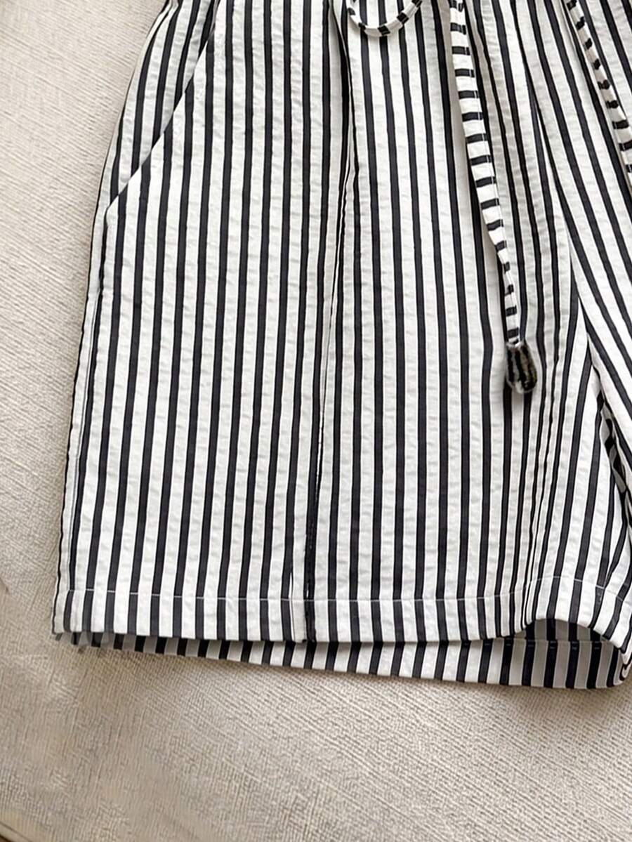 Ženski Casual Solid Šorts sa Pojasom