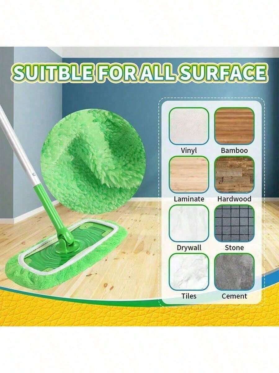 1 kom (21,5 cm*11 cm) ravna krpa za zamenu za mop, periva i višekratna krpa