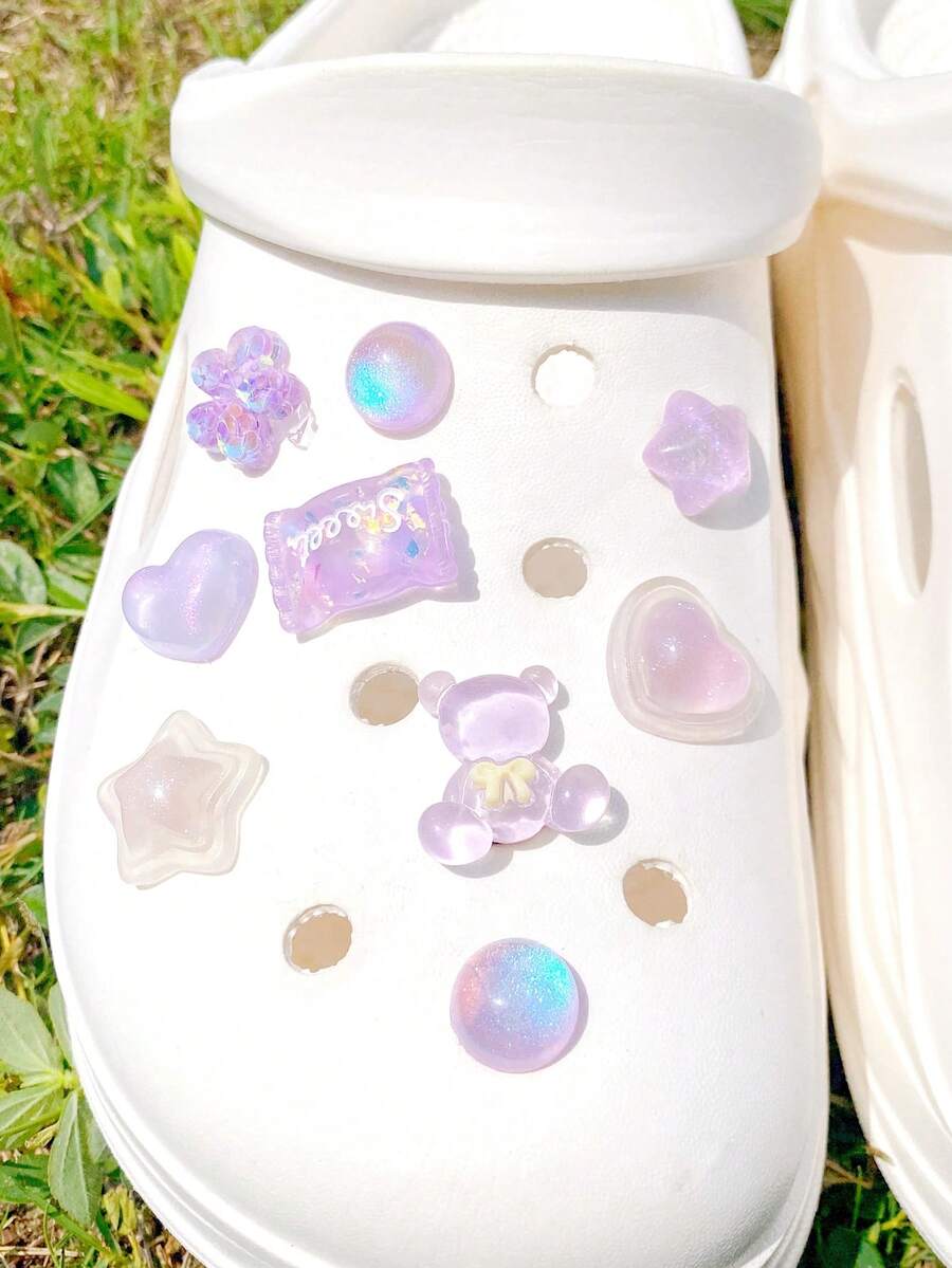 18 komada slatkih odvojivih ukrasa za cipele, DIY dodaci za ženske sandale