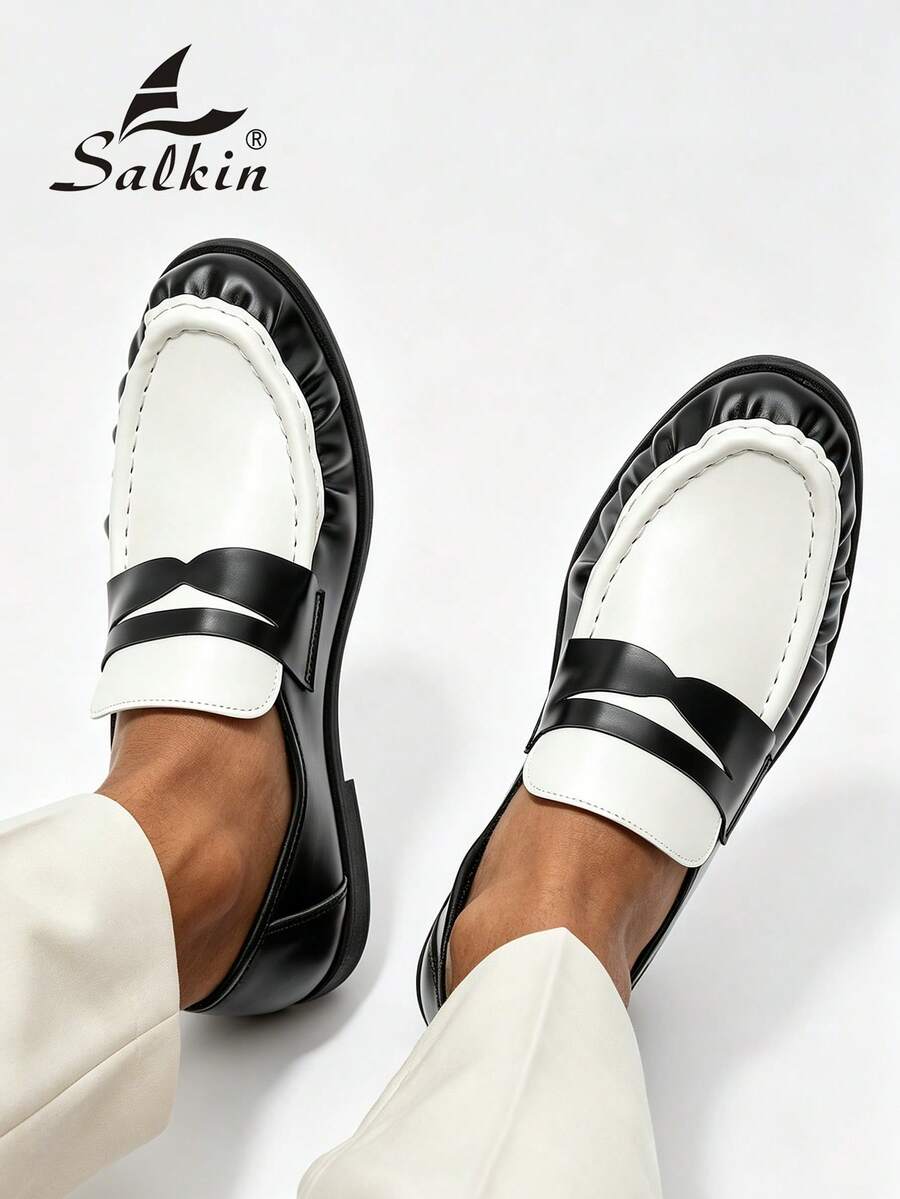 Klasične dizajnerske ručno rađene muške mokasine, pristupačan luksuz, slip-on  cipele