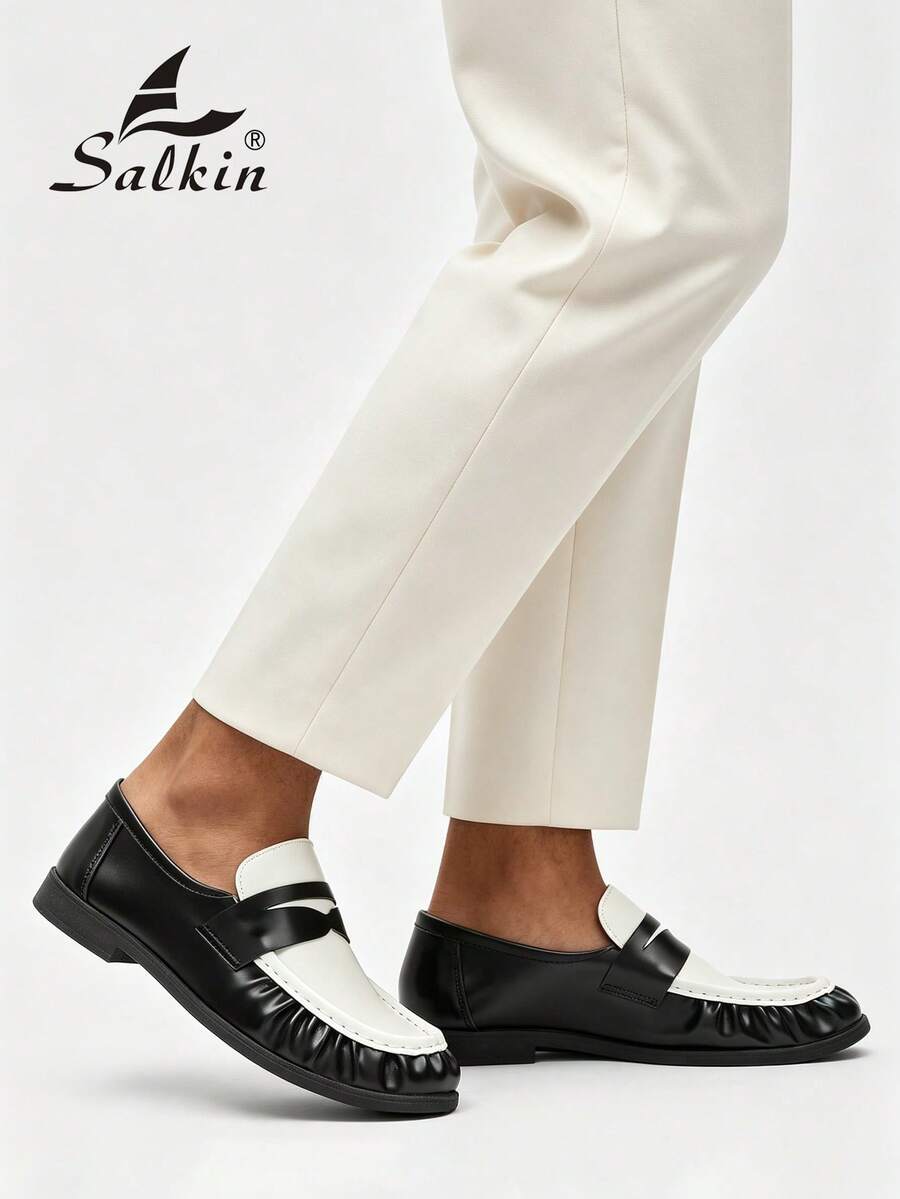 Klasične ručno rađene muške mokasine ,slip-on