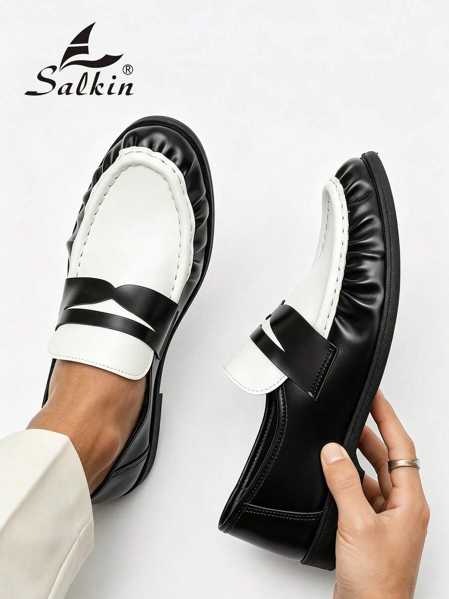 Klasične ručno rađene muške mokasine ,slip-on