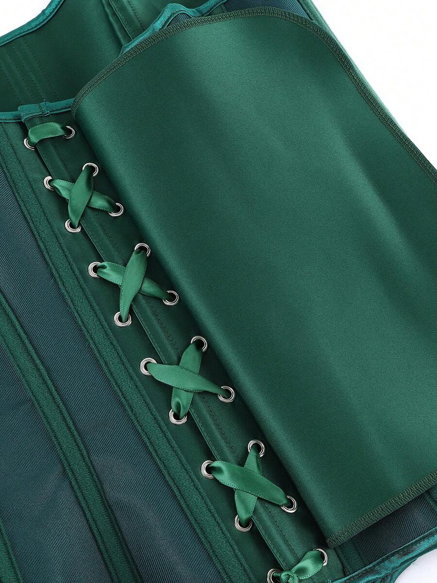 Overbust korset top bustijer, top za oblikovanje tela bez bretela