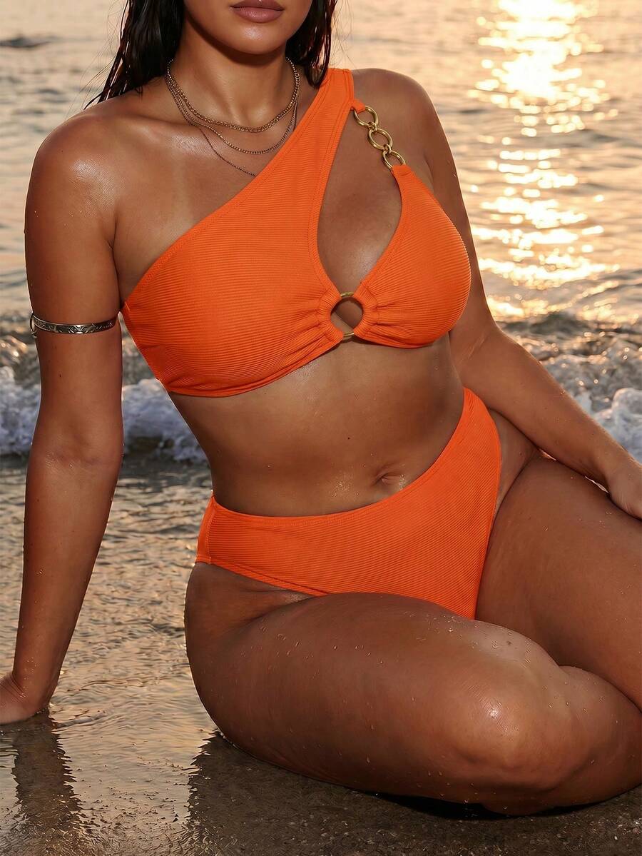 Ženski kupaći bikini set 2 komada plus size