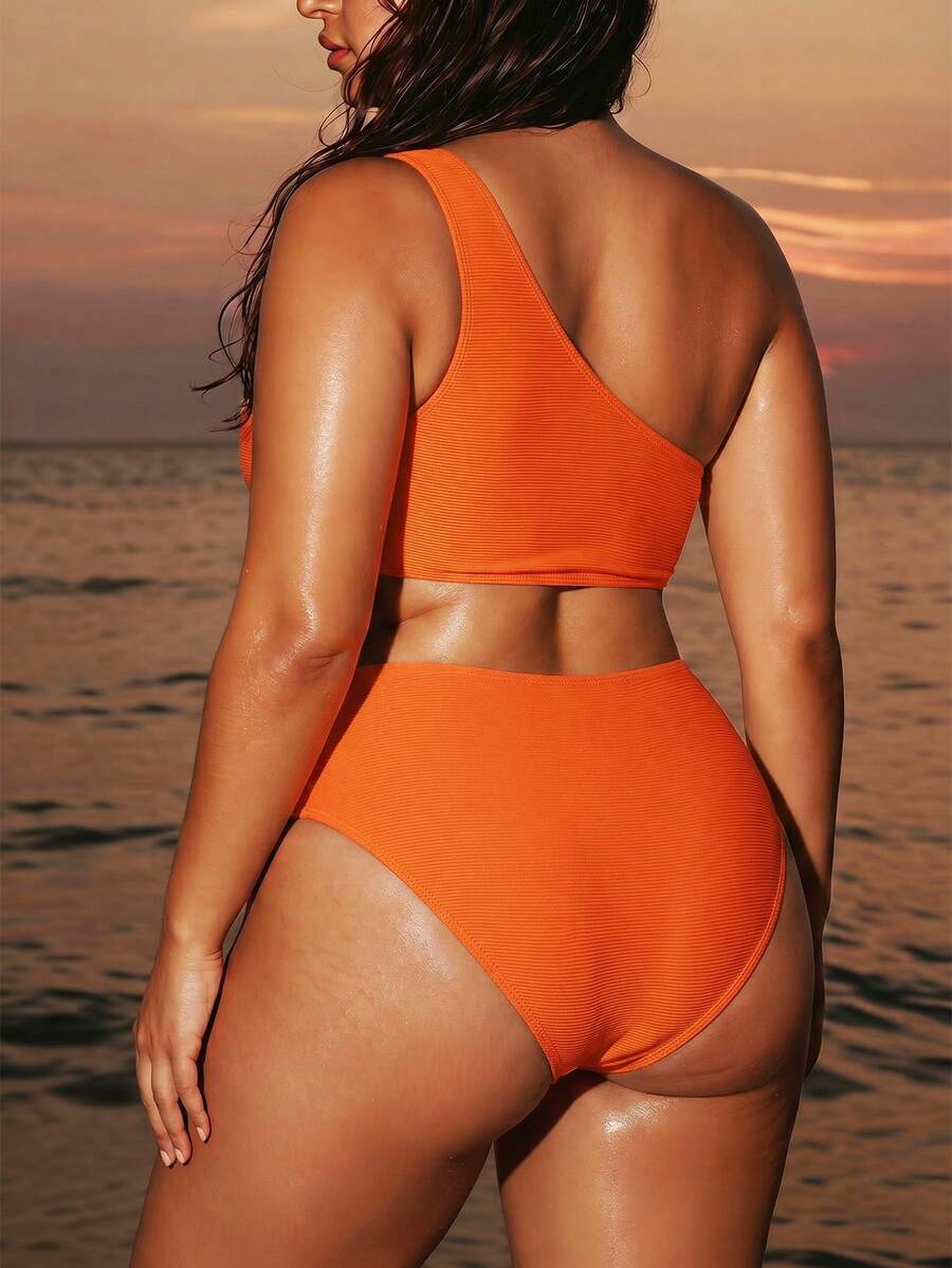Ženski kupaći bikini set 2 komada plus size