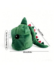 Pokrivač za glavu za mačku u obliku dinosaurusa