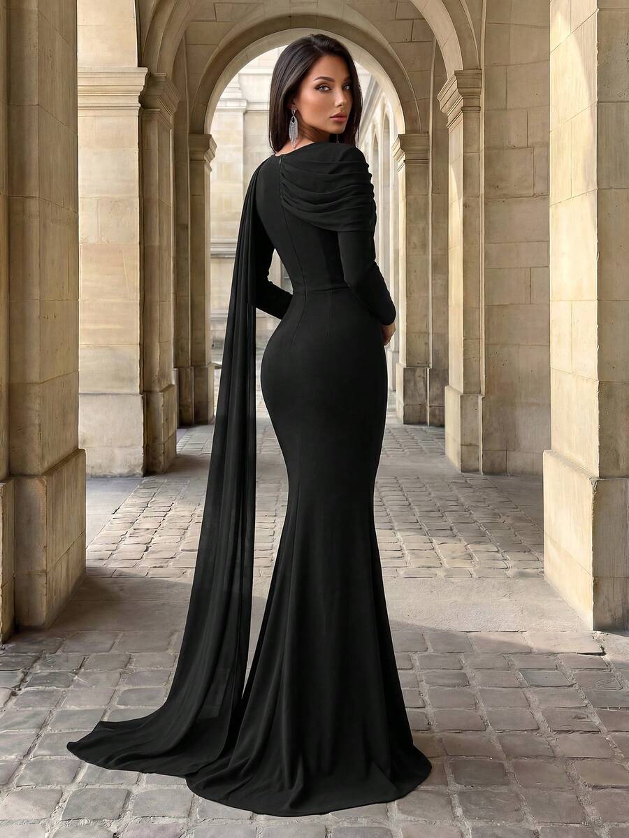 Green Summer Elegantna maxi  haljina