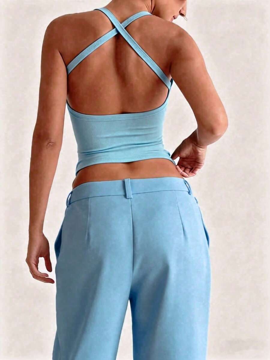 Ženska Casual Udobna Majica i Pantalone  Set