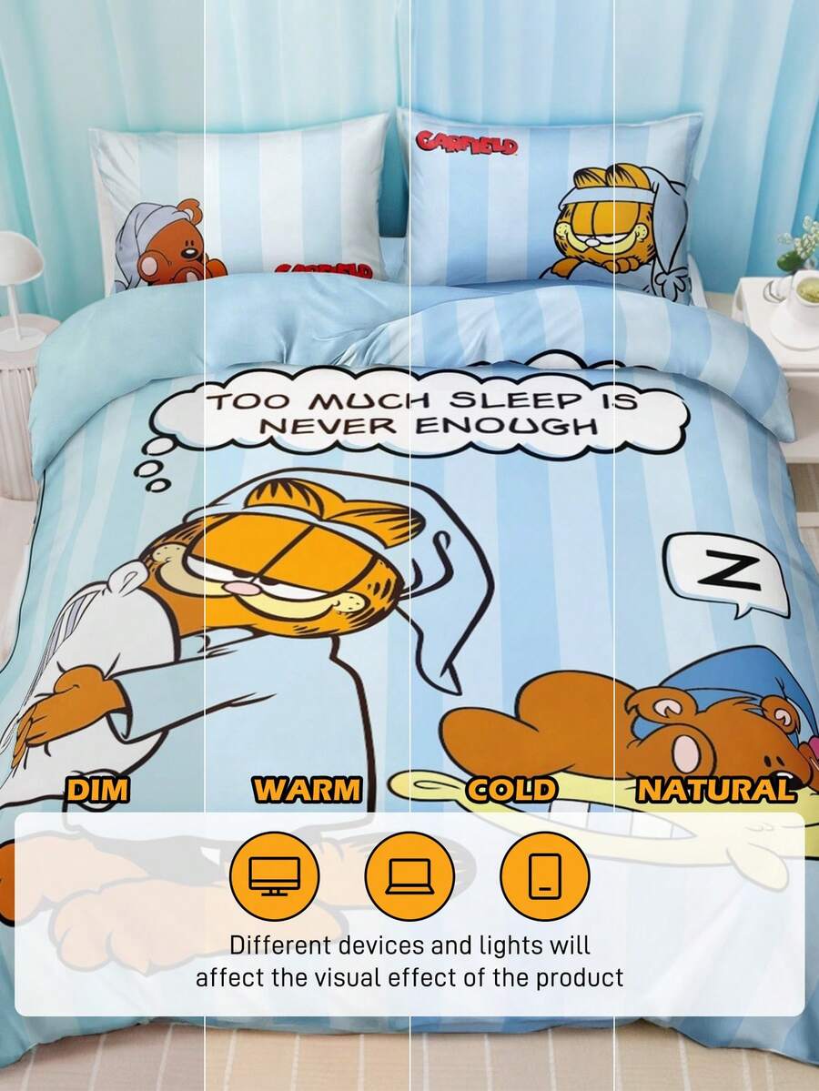 PAW Patrol Set od 3 komada jorgan-navlaka sa printom, od brušene tkanine, mekana i topla
