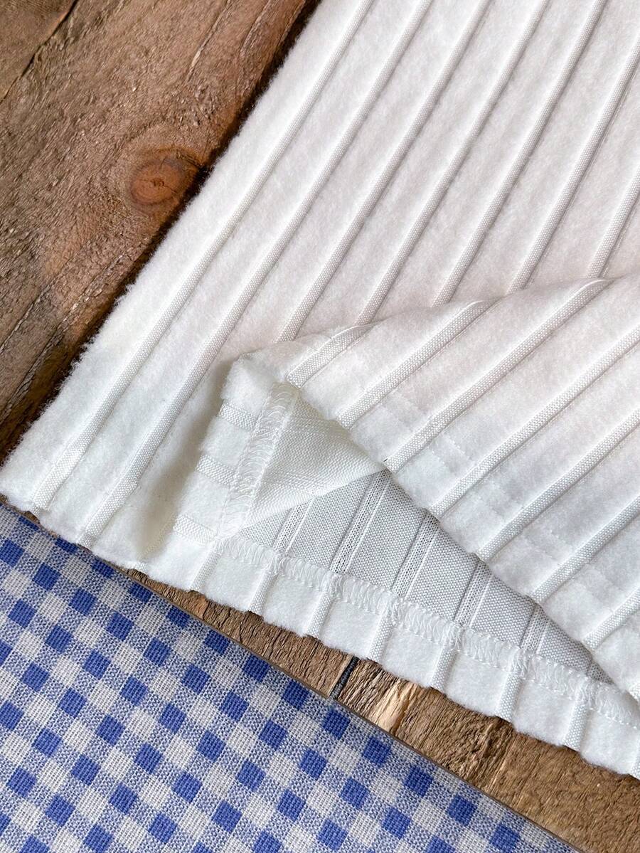 2 kom/set dečiji kombinezon za devojčice, jednobojan top dugih rukava i kratke pantalone sa preklopom