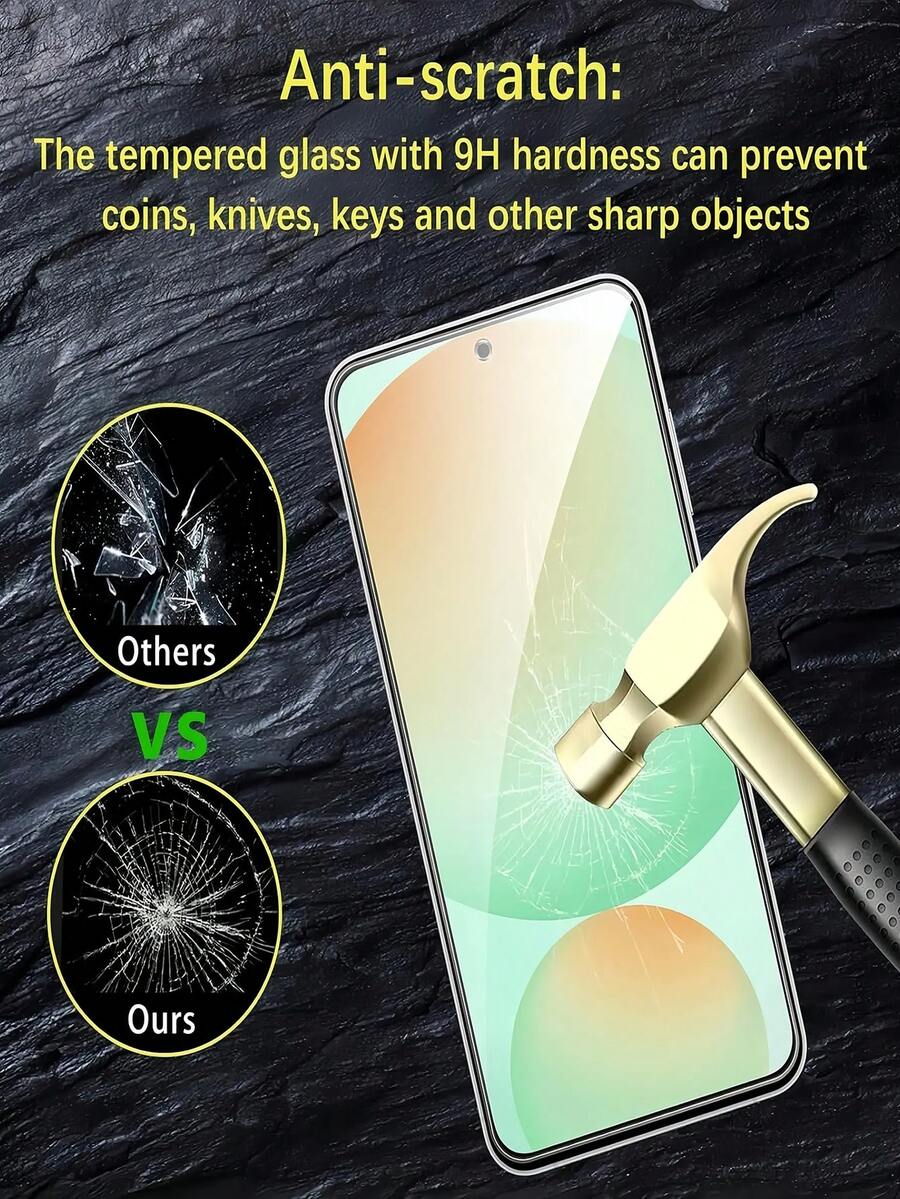 3 kom. kaljeno staklo za ekran kompatibilno sa Samsung Galaxy S26/iPhone 17/Xiaomi 17T/Huawei/Honor 600lite
