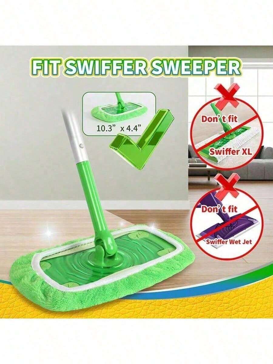 1 kom (21,5 cm*11 cm) ravna krpa za zamenu za mop, periva i višekratna krpa