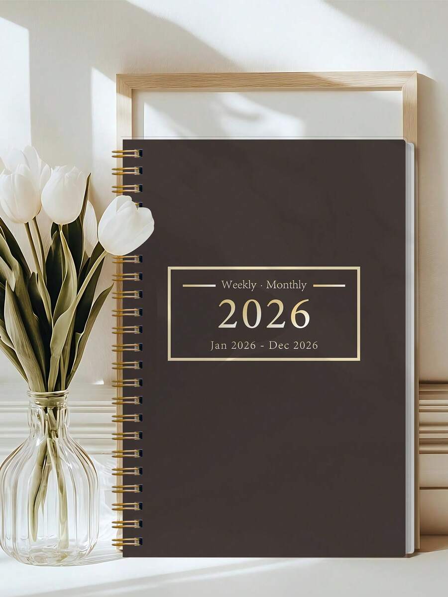 BUBU 2027 planer, knjiga za planiranje sa nedeljnim i mesečnim rasporedom