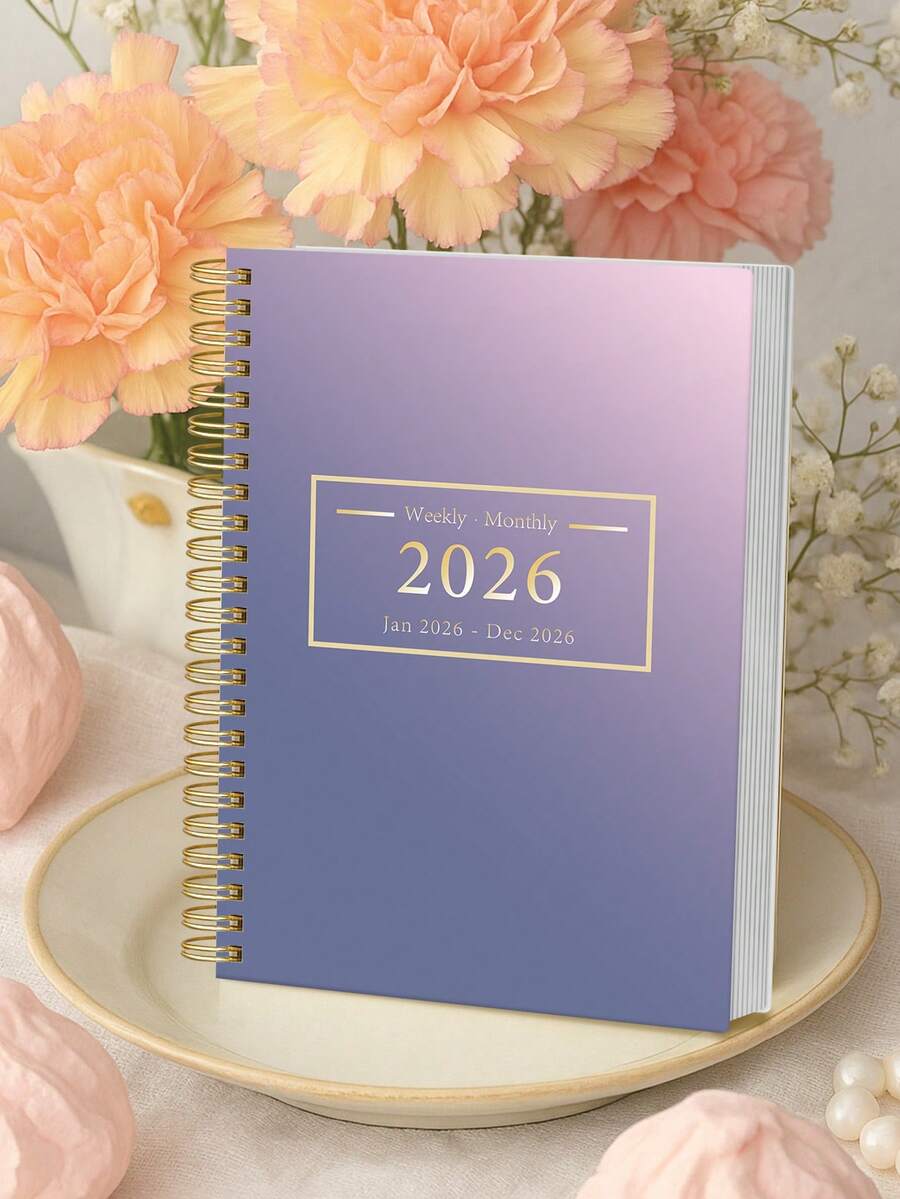 BUBU 2027 planer, knjiga za planiranje sa nedeljnim i mesečnim rasporedom