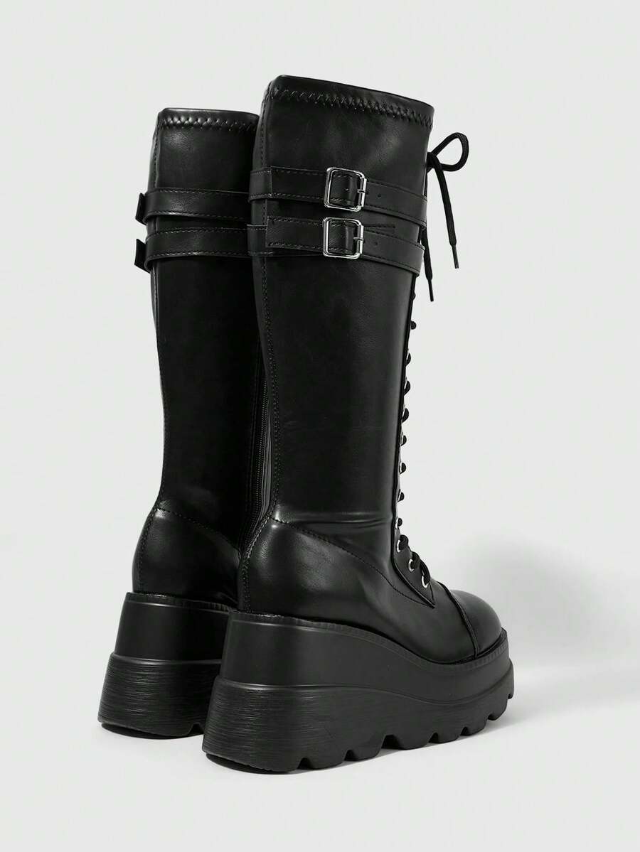 Grunge Punk Ženske modne svestrane čizme