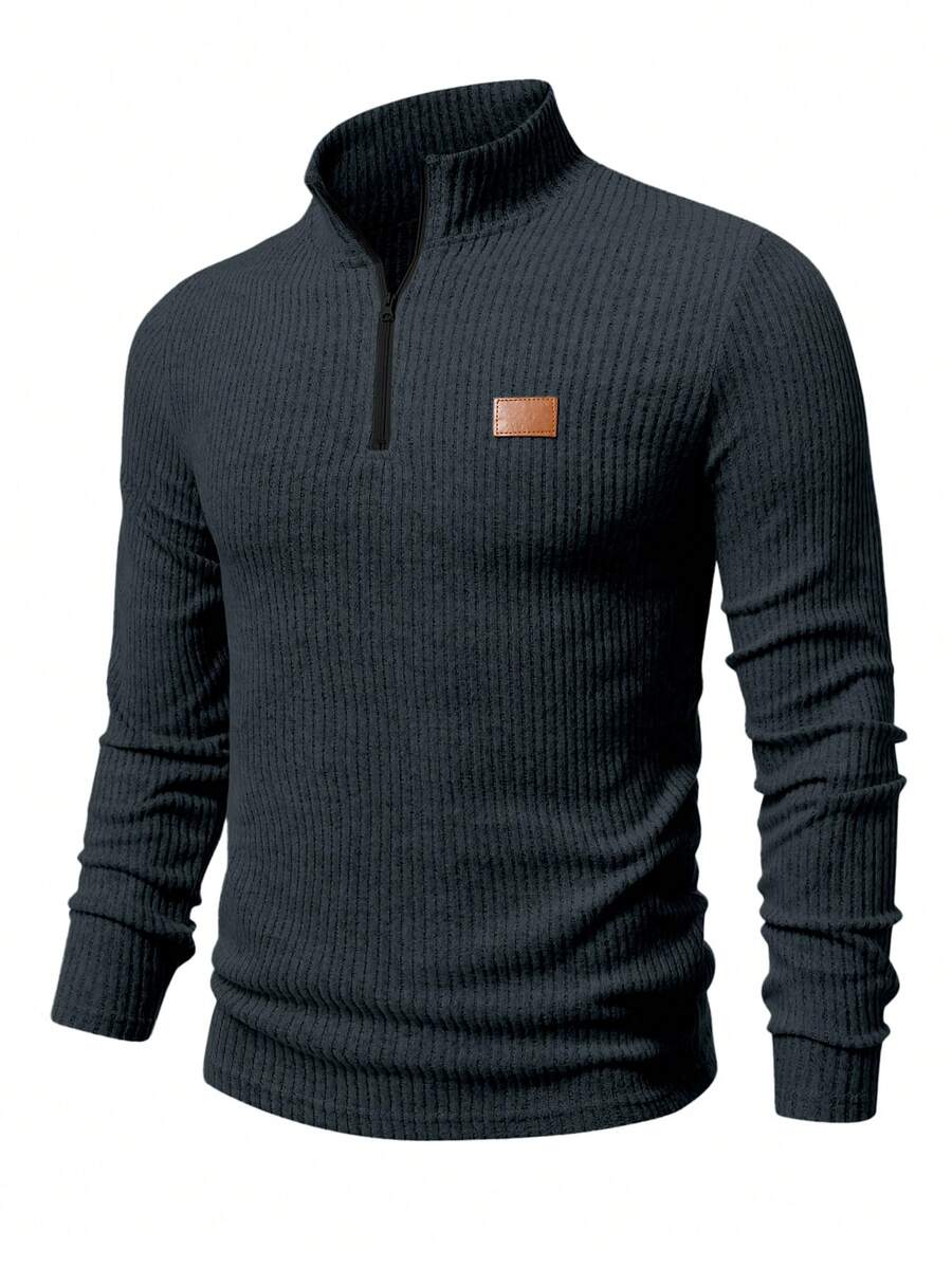 Muški ležerni elegantni pleteni džemper