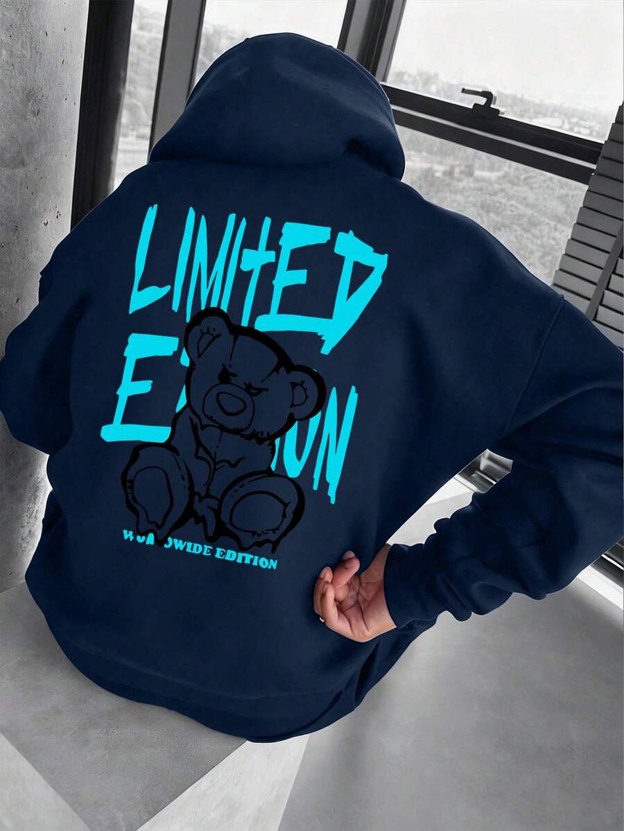 Muška ležerna modna streetwear dukserica sa kapuljačom za jesen/zimu