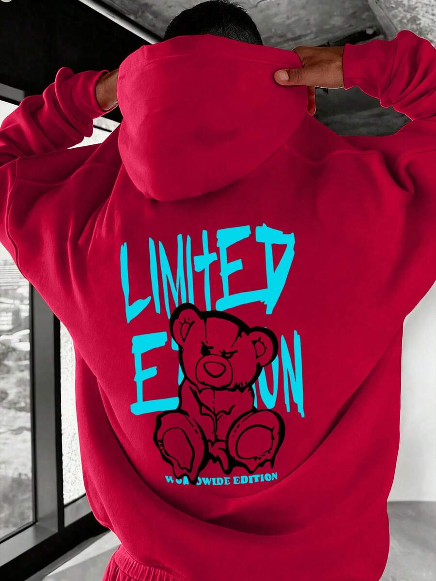 Muška ležerna modna streetwear dukserica sa kapuljačom za jesen/zimu