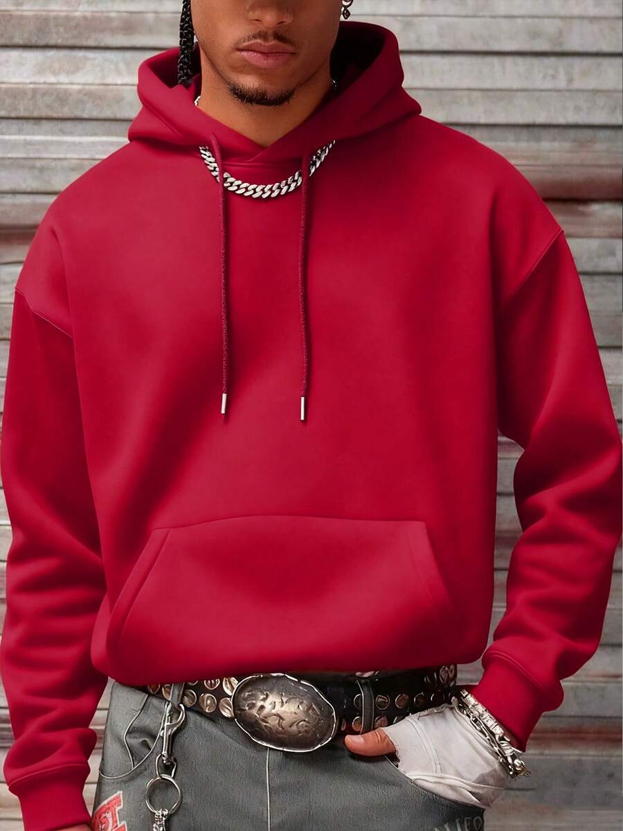 Muška ležerna modna streetwear dukserica sa kapuljačom za jesen/zimu