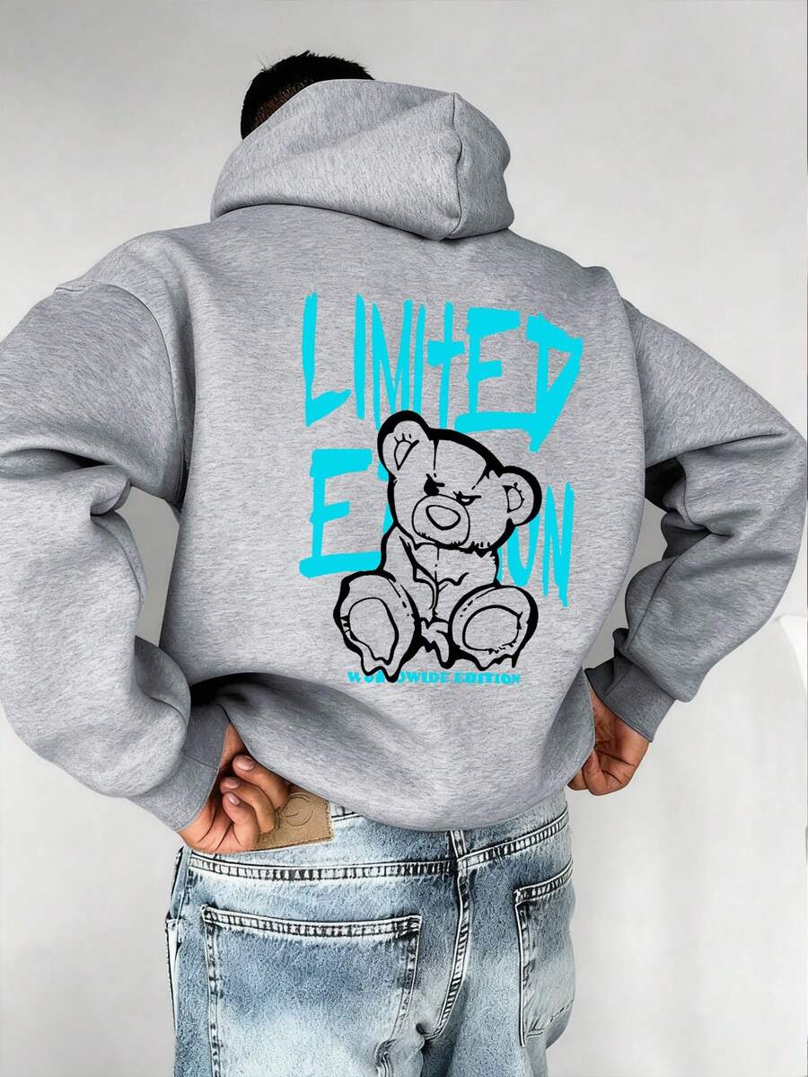 Muška ležerna modna streetwear dukserica sa kapuljačom za jesen/zimu