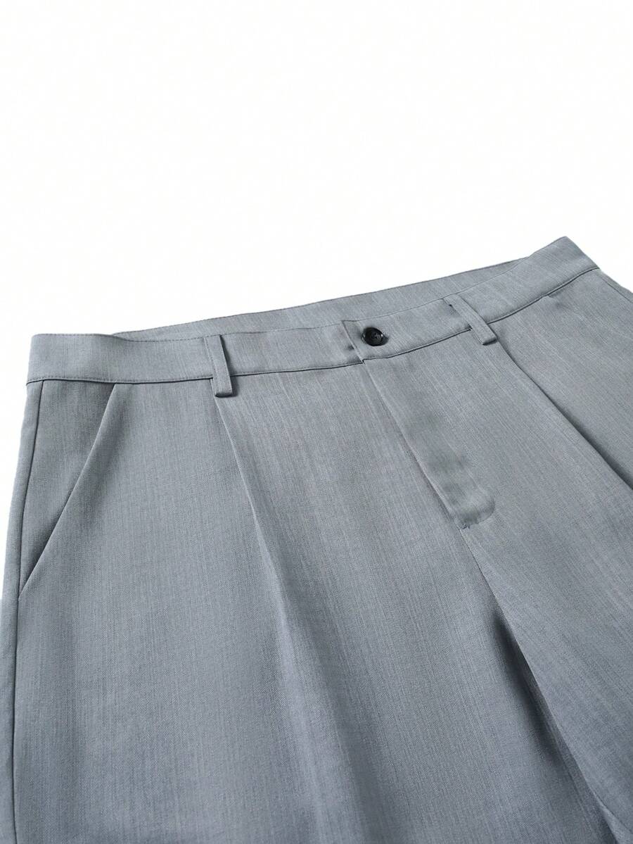 Muški poslovno-ležerni komplet  sa dugim rukavima, sako na kopčanje i ležerne pantalone sa džepovima