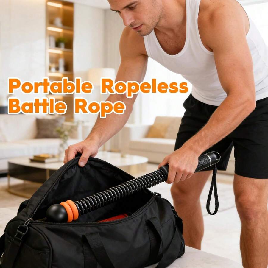2 komada podesiva bežična battle rope