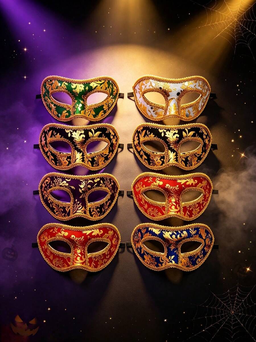 14 kom/12 kom/7 kom/6 kom/1 kom elegantne venecijanske maske za maskenbal